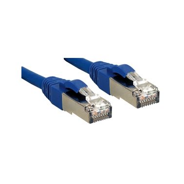 Lindy Cat.6 SSTP / S/FTP PIMF Premium 0.3m networking cable Blue