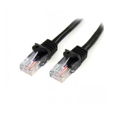 StarTech.com Cat5e Ethernet Patch Cable with Snagless RJ45 Connectors - 10 m, Black