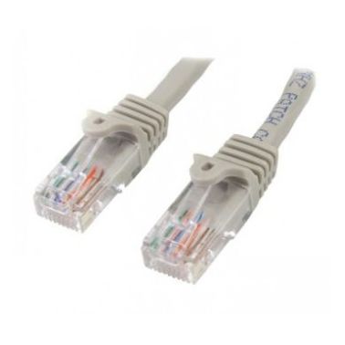 StarTech.com 45PAT50CMGR networking cable 0.5 m Cat5e U/UTP (UTP) Grey