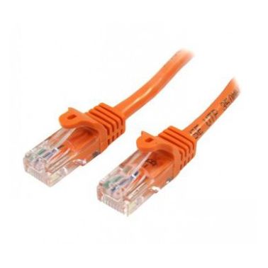 StarTech.com 45PAT50CMOR networking cable 0.5 m Cat5e U/UTP (UTP) Orange