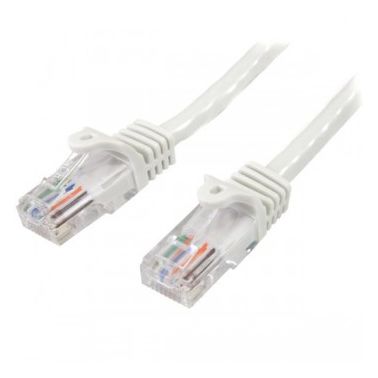 StarTech.com 45PAT50CMWH networking cable 0.5 m Cat5e U/UTP (UTP) White