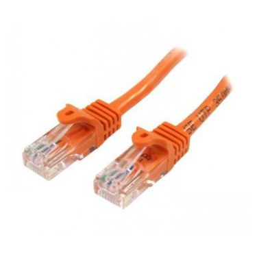 StarTech.com 45PAT5MOR networking cable 5 m Cat5e U/UTP (UTP) Orange