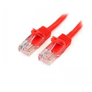 StarTech.com 10 ft Red Snagless Category 5e (350 MHz) UTP Patch Cable networking cable 3.05 m