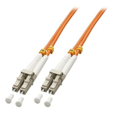 Lindy 46414 fibre optic cable 250 m 2x LC LSZH OM2 Orange