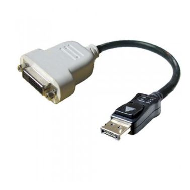 DELL DisplayPort DVI Adapter Black