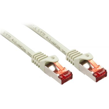 Lindy Cat.6 S/FTP 1m networking cable Grey Cat6 S/FTP (S-STP)