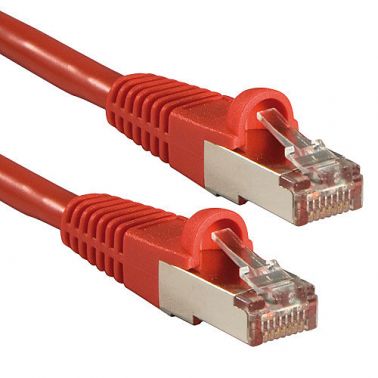 Lindy Cat.6 S/FTP 0.5m networking cable Red Cat6 S/FTP (S-STP)