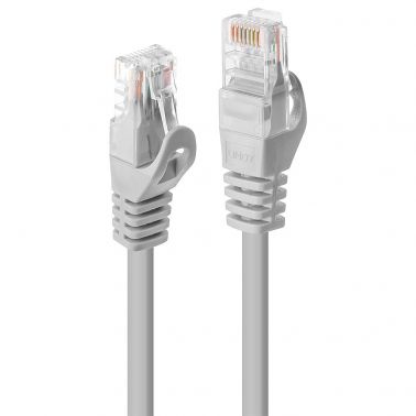 Lindy 0.5m Cat.5e U/UTP Cable, Grey