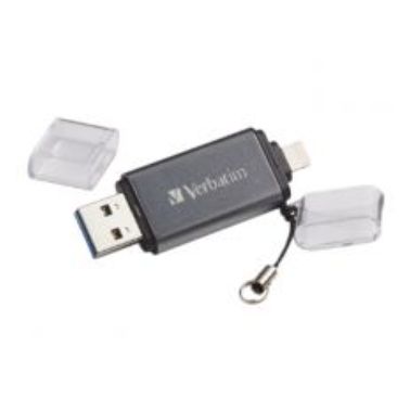 Verbatim iStore 'n' Go USB flash drive 16 GB USB Type-A / Lightning 3.2 Gen 1 (3.1 Gen 1) Gray