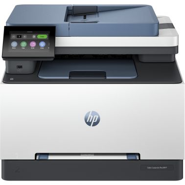 HP Color LaserJet Pro MFP 3302sdw, Color, Printer for Small medium business, Print, copy, scan, Wireless; Print from phone or tablet; Automatic document feeder; Two-sided printing; Scan to email; Scan to PDF; Front USB flash drive port; Touchscreen; Terra