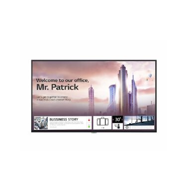 LG 49UH5F-H signage display Digital signage flat panel 124.5 cm (49") IPS 4K Ultra HD Black Built-in