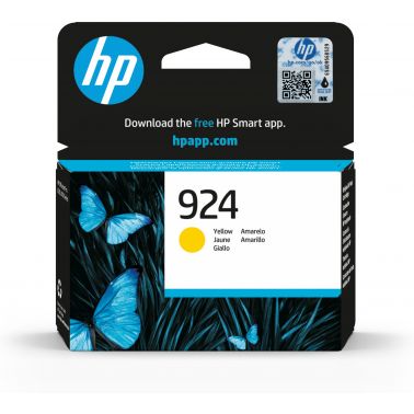 HP 4K0U5NE/924 Ink cartridge yellow, 400 pages ISO/IEC 19752 for HP OJ Pro 8120/e