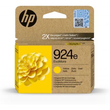 HP 4K0U9NE/924E Ink cartridge yellow EvoMore, 800 pages ISO/IEC 19752 for HP OJ Pro 8120/e