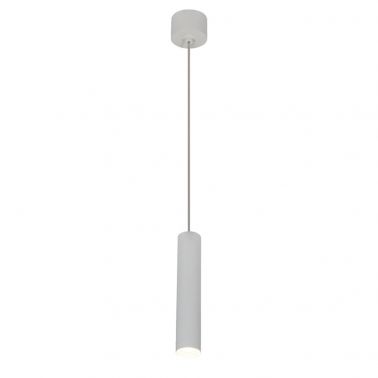 4lite Die-Cast Aluminium 3K Modern Slim 7W LED Pendant Light - White