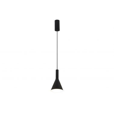 4lite Die-Cast Aluminium 3K Decorative Dimmable LED Pendant Light - Black