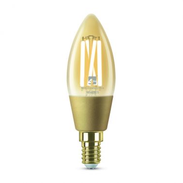 4lite WiZ Connected C35 E14 Filament Amber