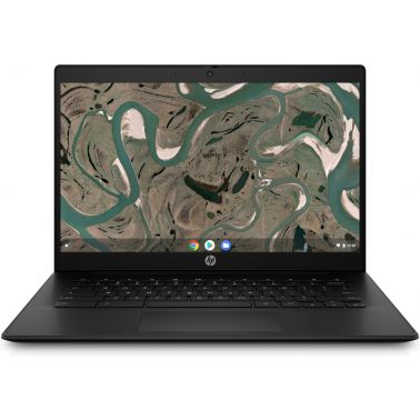 HP Chromebook 14 G7 35.6 cm (14") Full HD Intel® Celeron® N5100 4 GB LPDDR4x-SDRAM 32 GB eMMC Wi-Fi 6 (802.11ax) ChromeOS Black