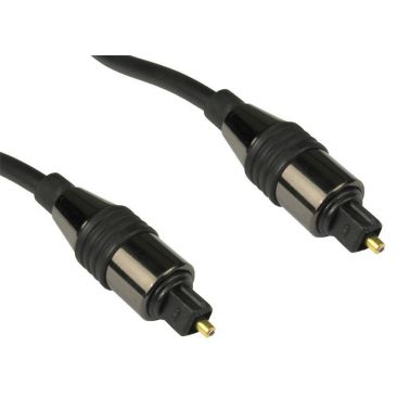 Cables Direct 4OPT-101H audio cable 1.5 m TOSLINK Black