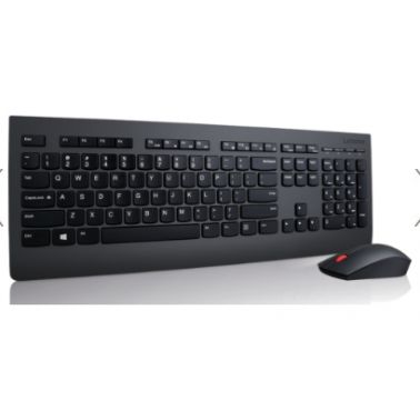 Lenovo 4X30H56796 keyboard Mouse included Universal RF Wireless QWERTY US English Black