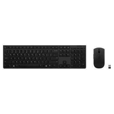 Lenovo 4X31K03967 keyboard Mouse included RF Wireless + Bluetooth QWERTY UK English Grey