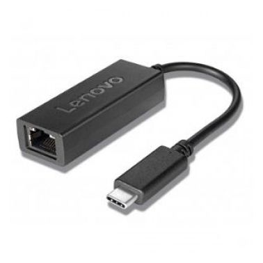 Lenovo 4X90L66917 cable interface/gender adapter USB type C Ethernet Black