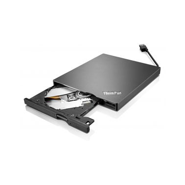 Lenovo ThinkPad UltraSlim USB DVD Burner optical disc drive Black DVD�RW