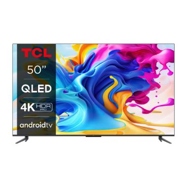 TCL C64 Series 50C645K TV 127 cm (50") 4K Ultra HD Smart TV Wi-Fi Titanium