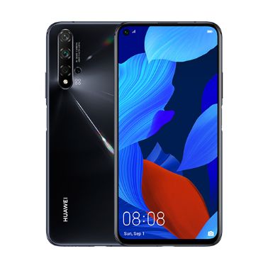 Huawei nova 5T 15.9 cm (6.26") 6 GB 128 GB Dual SIM 4G USB Type-C Black Android 9.0 3750 mAh