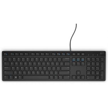 DELL KB216 keyboard Office USB QWERTY Italian Black