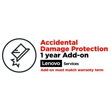 Lenovo Accidental Damage Protection - Accidental damage coverage - 1 year - for IdeaPad 3 14ITL05, 3 15, 3 Chrome 14M836, IdeaPad Slim 3 15, 3 16