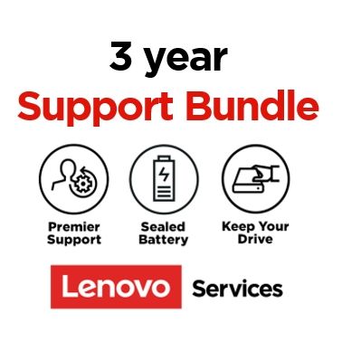 Lenovo Keep Your Drive + Sealed Battery + International Upg - Extended service agreement - 3 years - for (for 3-year carry-in or 3-year pickup and return): ThinkPad P1 (3rd Gen), P15s Gen 2, P17 Gen 1, T14 Gen 2, T14s Gen 2, T15 Gen 2, T15g Gen 1, T15p Ge