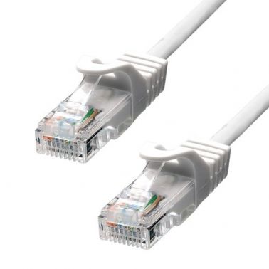 ProXtend CAT5e U/UTP CU PVC Ethernet Cable White 30CM