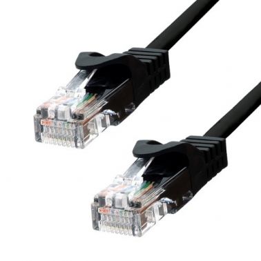 ProXtend CAT5e U/UTP CU PVC Ethernet Cable Black 3M