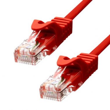 ProXtend CAT5e U/UTP CU PVC Ethernet Cable Red 5M