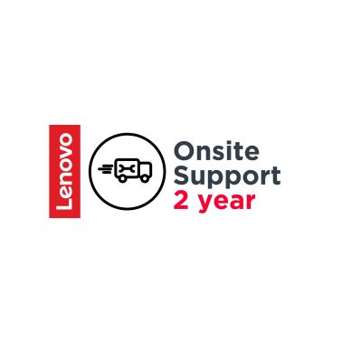 Lenovo Onsite Upgrade - Extended service agreement - parts and labour - 2 years - on-site - for ThinkCentre neo 30a 22, 30a 24, 30a 27, V30a-24ITL AIO, V50a-22IMB AIO, V510