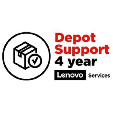 Lenovo Depot/Customer Carry-In Upgrade - Extended service agreement - parts and labour - 4 years - carry-in - for ThinkCentre neo 30a 22, 30a 24, 30a 27, V30a-24ITL AIO, V50a-22IMB AIO