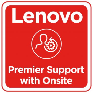 Lenovo Onsite + Premier Support, Extended service agreement, parts and labour, 4 years, on-site, response time: NBD, for ThinkBook 13; 14; 15; ThinkPad 11e (5th Gen); ThinkPad Yoga 11e (4th Gen); 11e (5th Gen)