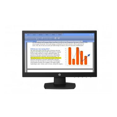 HP V194 47 cm (18.5") 1366 x 768 pixels HD LED Black