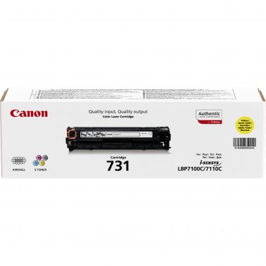 Canon 6269B002/731Y Toner cartridge yellow, 1.5K pages ISO/IEC 19798 for Canon LBP-7110/MF 620