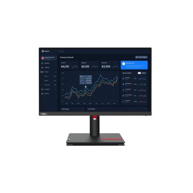 Lenovo ThinkVision T22i-30 LED display 54.6 cm (21.5") 1920 x 1080 pixels Full HD Black