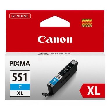 Canon 6444B001 (CLI-551 CXL) Ink cartridge cyan, 695 pages, 11ml