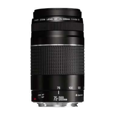 Canon EF 75-300mm f/4.0-5.6 III SLR Telephoto lens Black