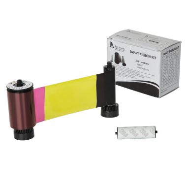 Smart IDP Smart 650634 YMCKO Colour Ribbon (250 Prints)