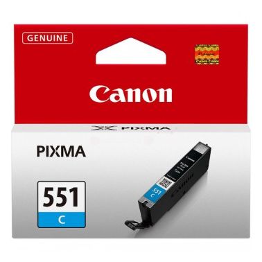 Canon 6509B001 (CLI-551 C) Ink cartridge cyan, 332 pages, 7ml