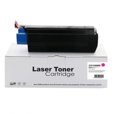 CTS Remanufactured OKI C5300M Magenta 42127406 Toner