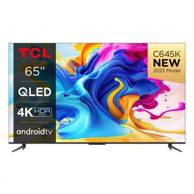 TCL C64 Series 65C645K TV 165.1 cm (65") 4K Ultra HD Smart TV Wi-Fi Titanium