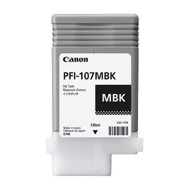 Canon 6704B001/PFI-107MBK Ink cartridge black matt 130ml for Canon IPF 670/680