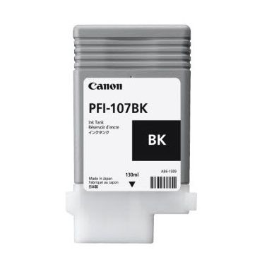 Canon 6705B001/PFI-107BK Ink cartridge black 130ml for Canon IPF 670/680