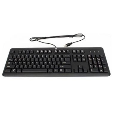 HP 672647-093 keyboard USB Norwegian Black