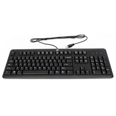 HP 672647-111 keyboard USB Swiss Black